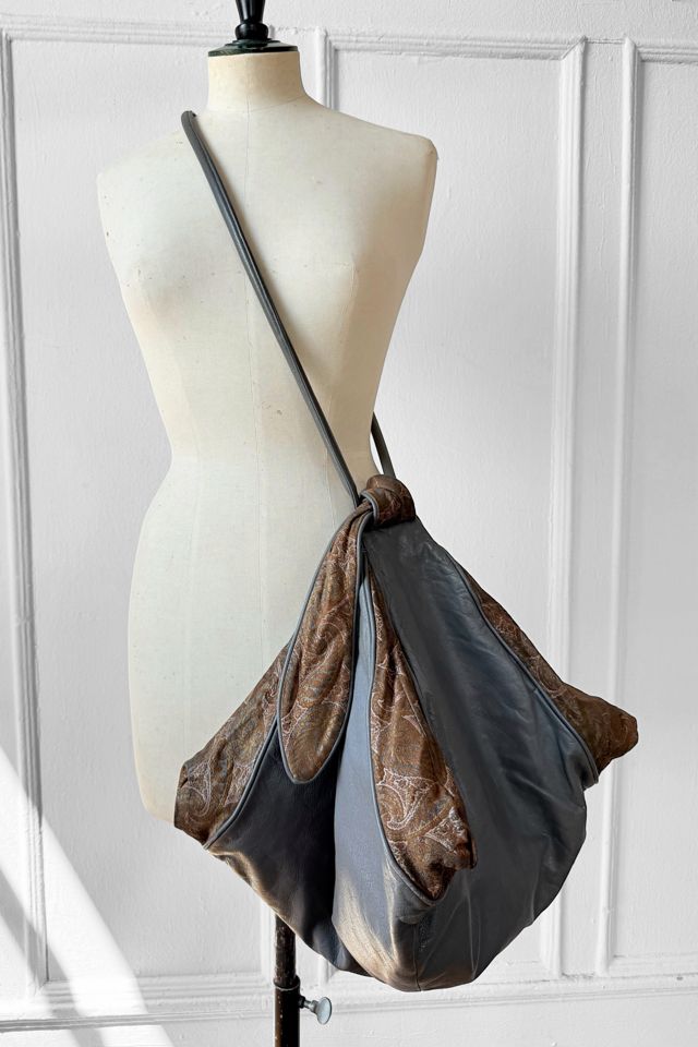 80s Giant Slouchy Leather Hobo Bag Selected by MARMALADE #1