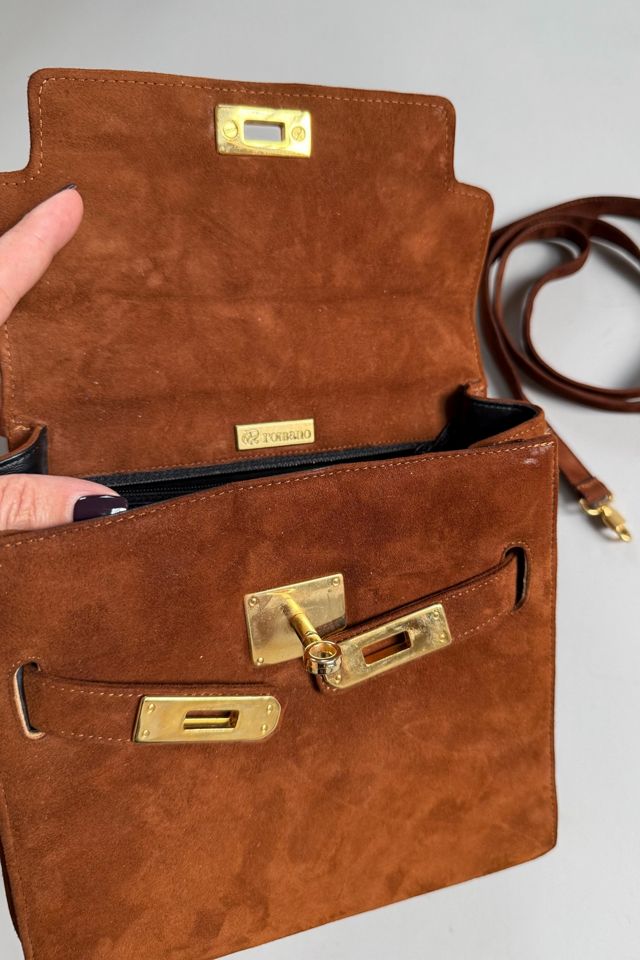 90s Suede Crossbody Structured Bag Selected by MARMALADE #2