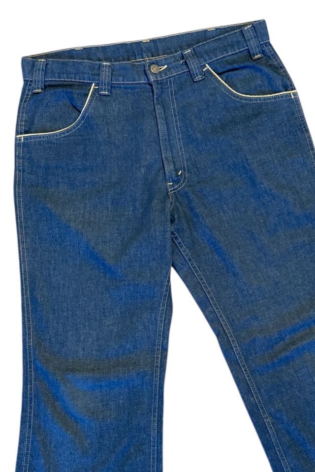 Vintage Orange Tab Levis Flared Cut Jeans Selected By Ankh By Racquel #2