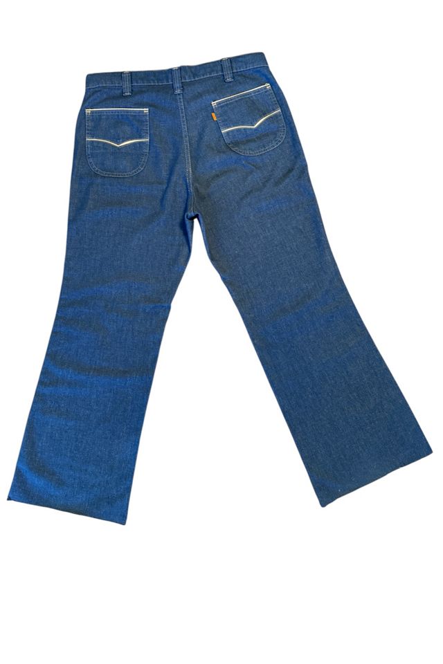 Vintage Orange Tab Levis Flared Cut Jeans Selected By Ankh By Racquel #3
