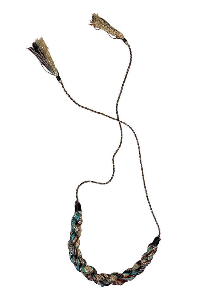 1980's Multicolored Twist Belt Selected By Ankh By Racquel #1