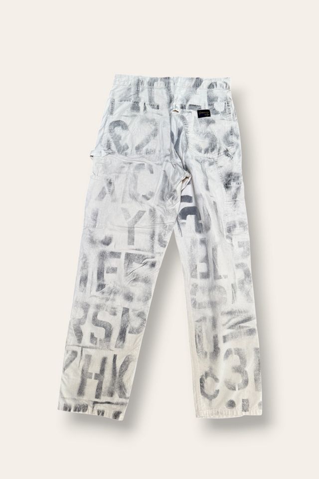 Vintage 1970's Stencil Painter Pants Selected By Afterlife Boutique #1