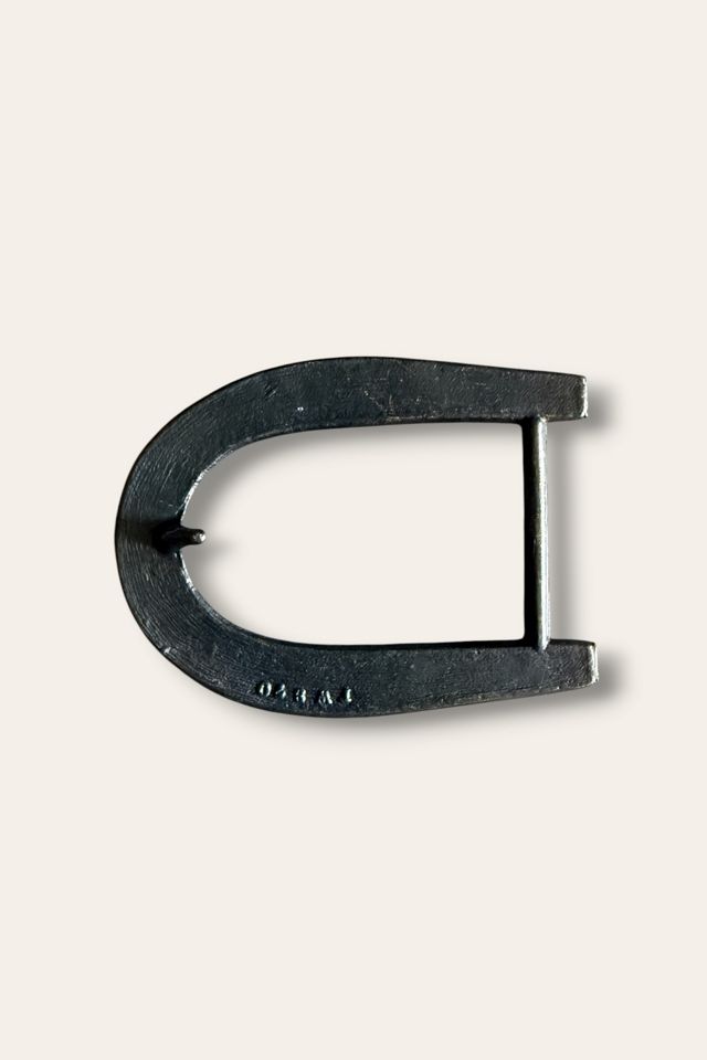 Vintage 1970s Lucky Horseshoe Brass Belt Buckle Selected By Afterlife Boutique #1
