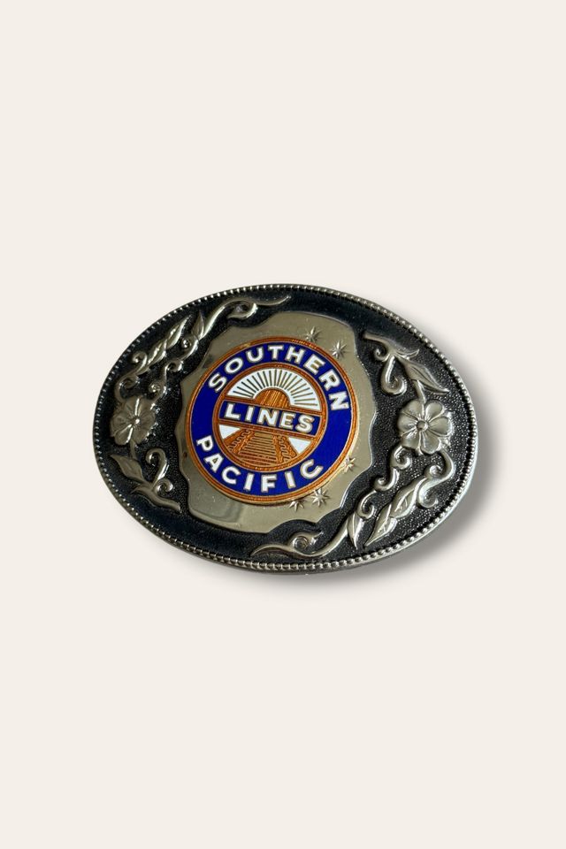Vintage 1970s Railroad Belt Buckle Selected By Afterlife Boutique #1