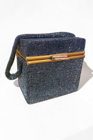 1960s Beaded Box Purse Selected by Personal Choice