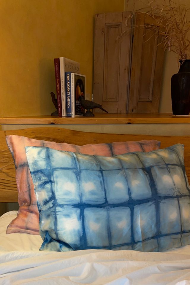 Meredith Brion Natural Dye Silk Pillowcase #1