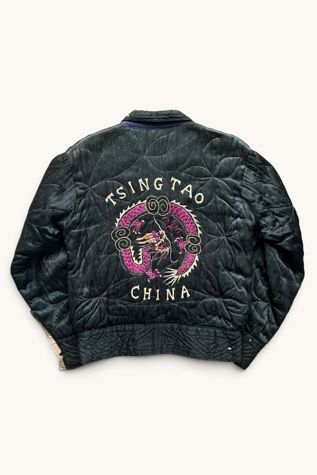 Vintage Rare 1940s Souvenir Jacket Selected By Vintage Warrior