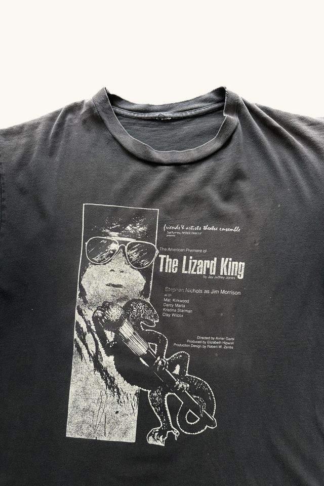 Vintage 1990s Lizard King Jim Morrison The Doors T Shirt Selected By Vintage Warrior #1