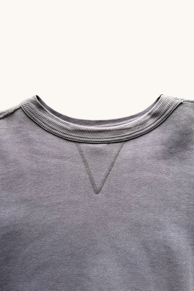 Vintage 1950s Faded Navy Single V Sweatshirt Selected #1