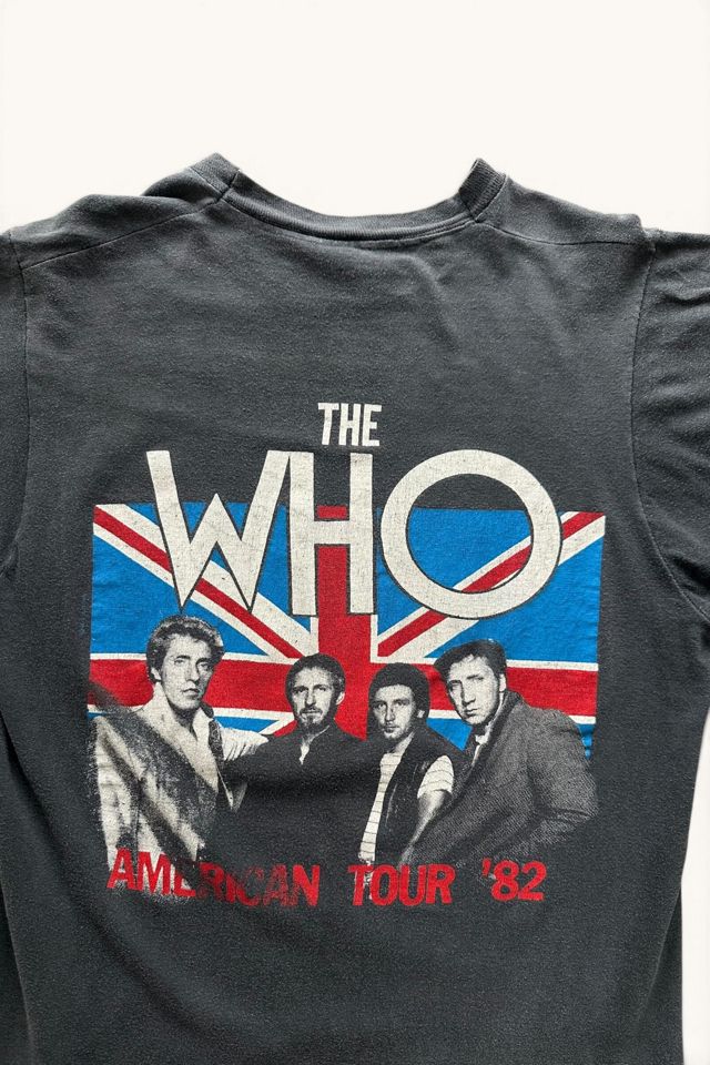 Vintage 1980s The Who Band Concert T Shirt Selected By Vintage Warrior #3