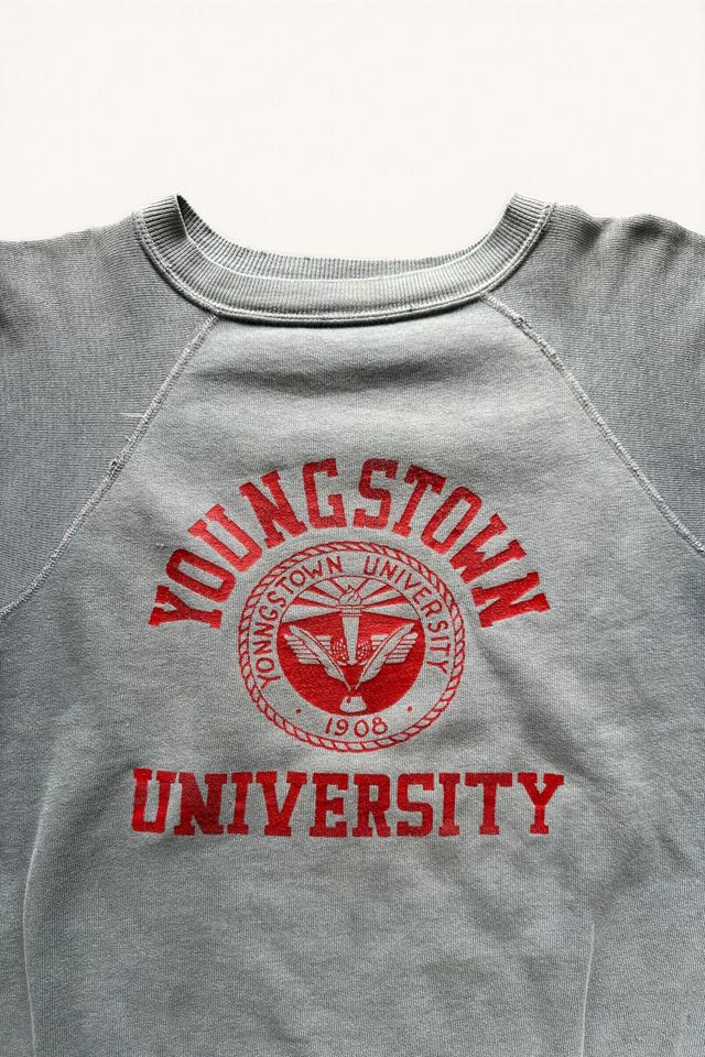 Vintage 1960s Youngstown Faded Navy Sweatshirt Selected By Vintage Warrior #1