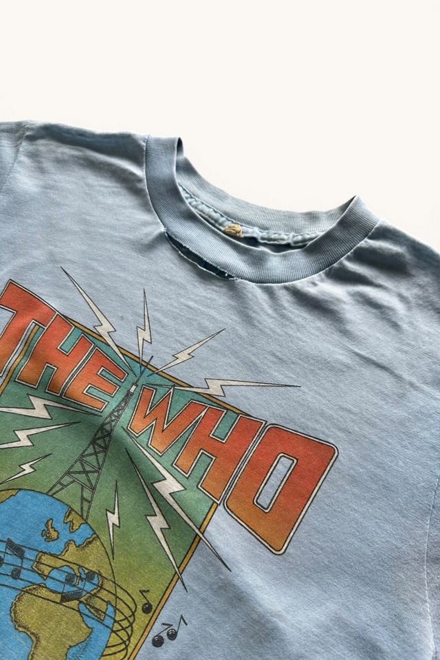 Vintage Distressed 1970s The Who Band Concert T Shirt Selected By Vintage Warrior #2