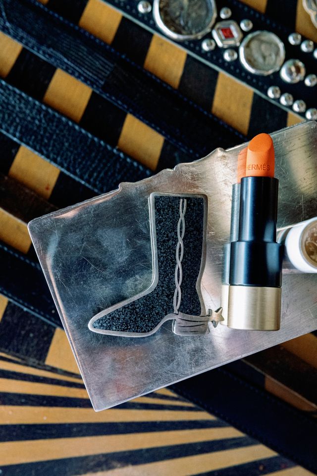 1950s English Silver-Plated Wood-Lined Cigarette Box by Lauren Owen of Texas #1