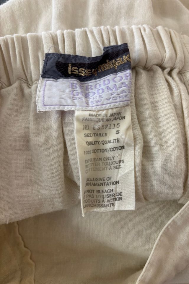 Issey Miyake Bergdorf Goodman White Pants Set Selected by The Curatorial Dept. #3