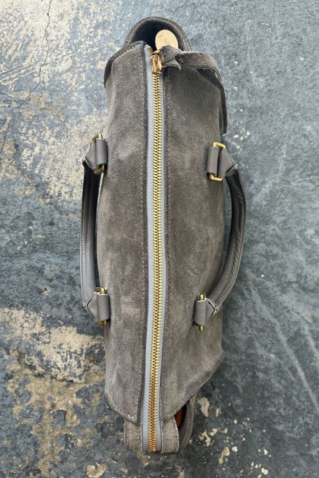 Clare V. Grey Suede Bag Selected by The Curatorial Dept. #2
