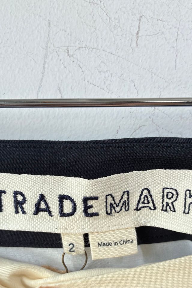 Trademark Black and White Skirt Selected by The Curatorial Dept. #3