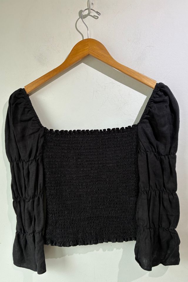 Reformation Black Crop Top Selected by The Curatorial Dept. #2