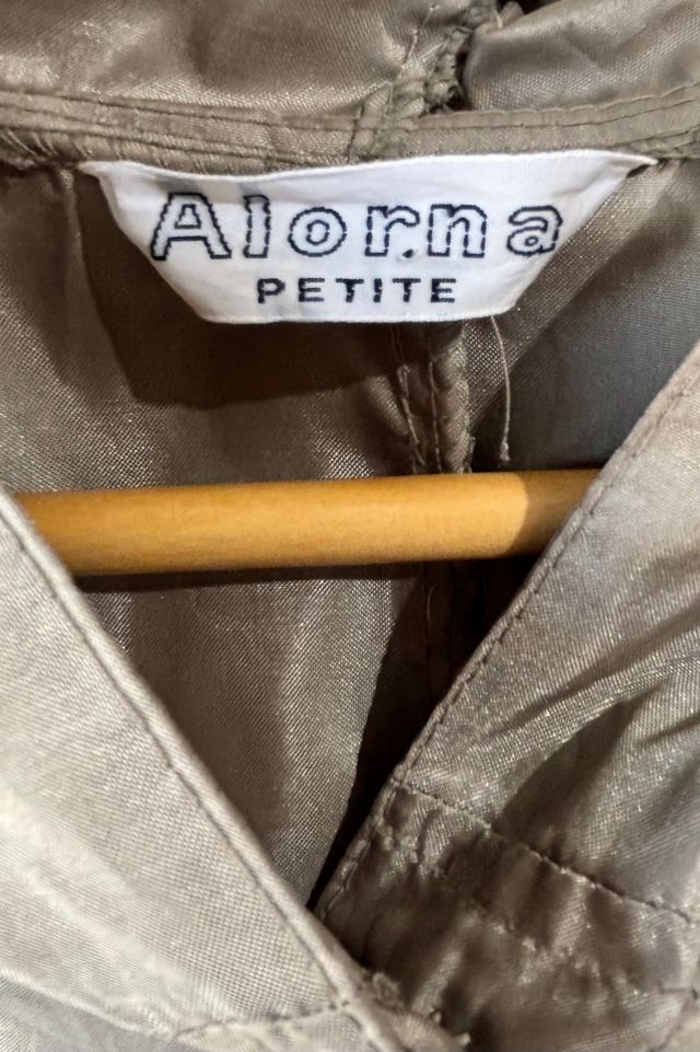 Vintage Alorna Tan Rain Jacket Selected by The Curatorial Dept. #3
