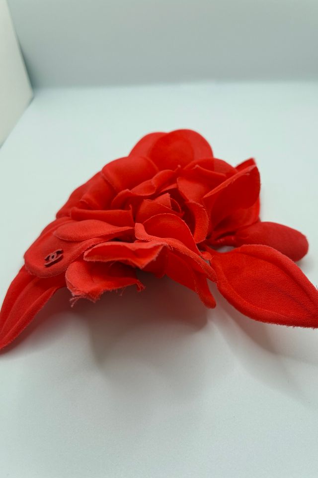 Chanel Red Camellia Brooch Selected by The Curatorial Dept. #2