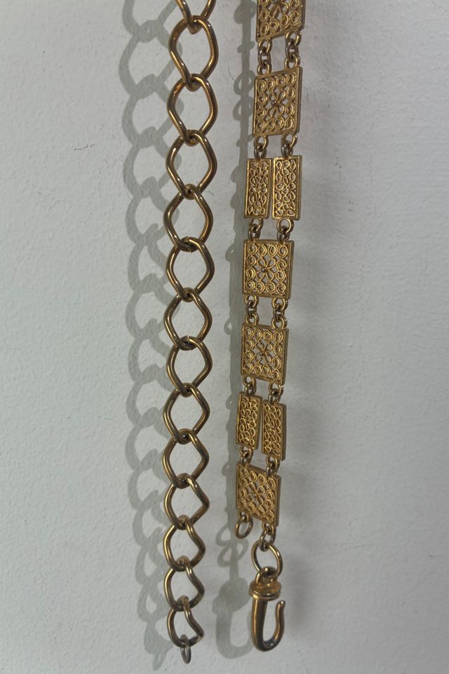 Vintage Gold Tone Links Belt Selected by The Curatorial Dept. #2