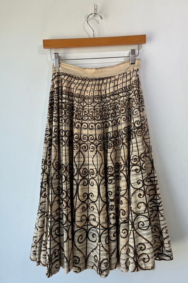 Vintage Mocambo Gold Sequined Skirt Selected by The Curatorial Dept. #2