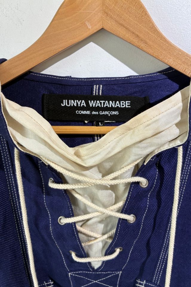 Junya Watanabe Indigo Blue Nautical Poncho Selected by The Curatorial Dept. #3