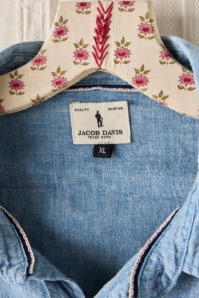 FP MART: Chemise boutonnée en chambray vintage #2