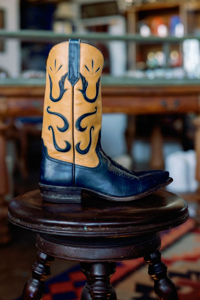 The 1980s Rios of Mercedes Inlay Boots by Lauren Owen of Texas #3