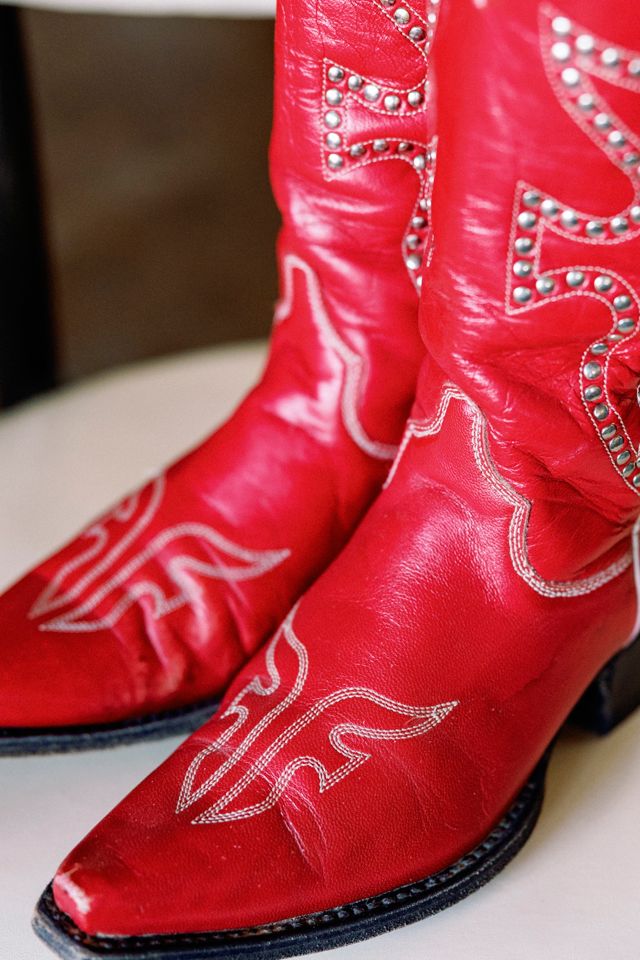 The Frye 'Daisy Duke' Studded Collection Boots by Lauren Owen of Texas #1