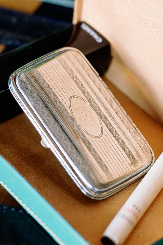 1930s Art Deco Sterling Compact Case by Lauren Owen of Texas #2