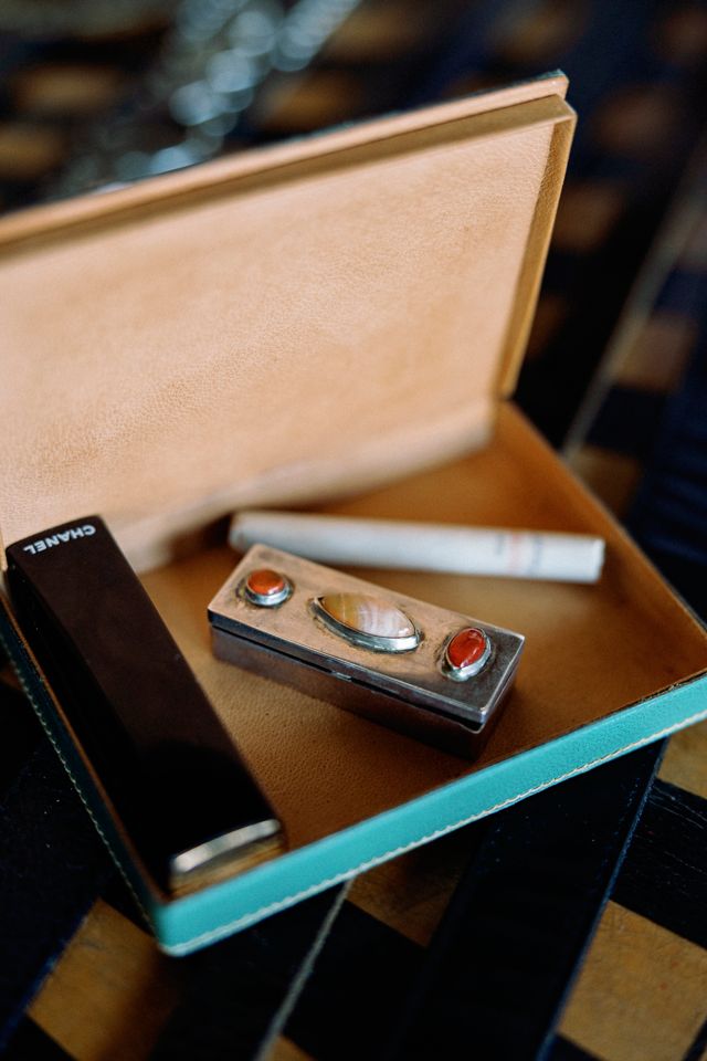 1980s Federico Jimenez Sterling Multi-Stone Pill Box by Lauren Owen of Texas #4