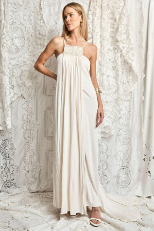 Stone Fox Bride Bali Gown Selected by Madly Vintage
