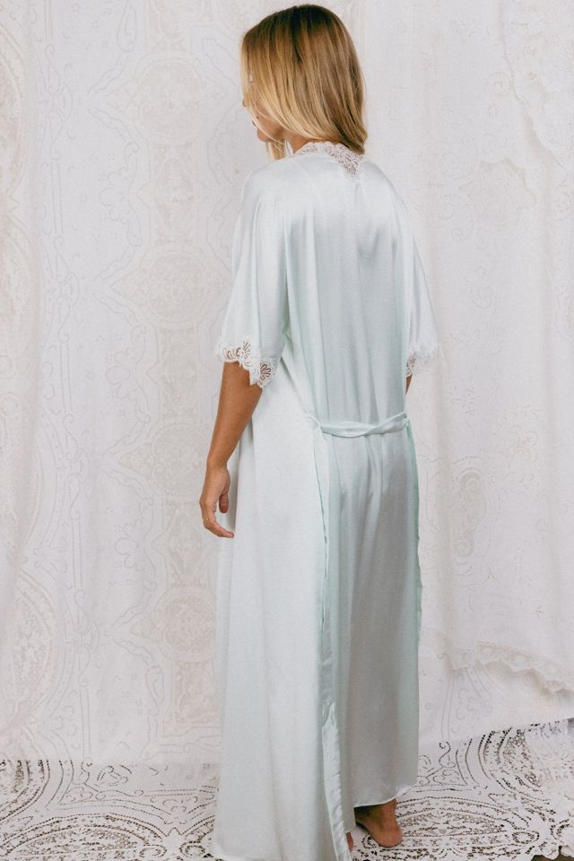Christian Dior Blue Short Sleeve Robe Selected by Madly Vintage #2