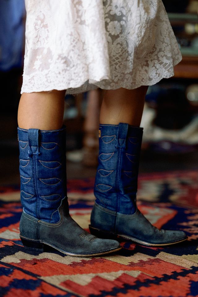 The 1970s Acme Denim Western Boots by Lauren Owen of Texas #3