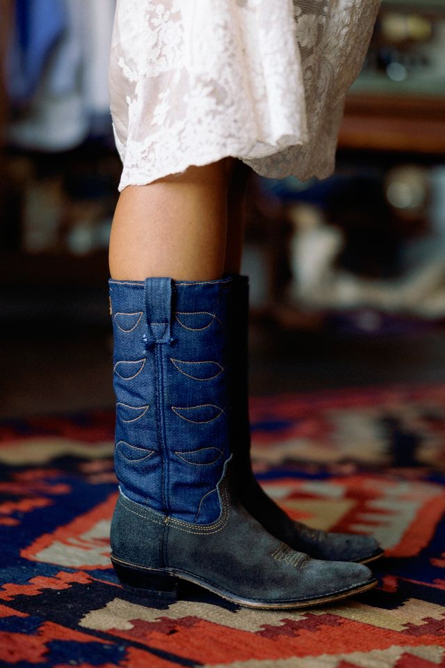 The 1970s Acme Denim Western Boots by Lauren Owen of Texas #4