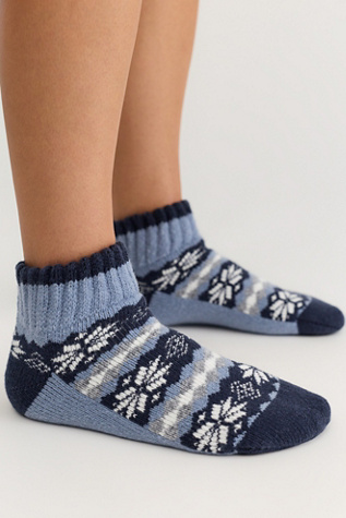 Snowflake Dreams Crew Socks by Free People