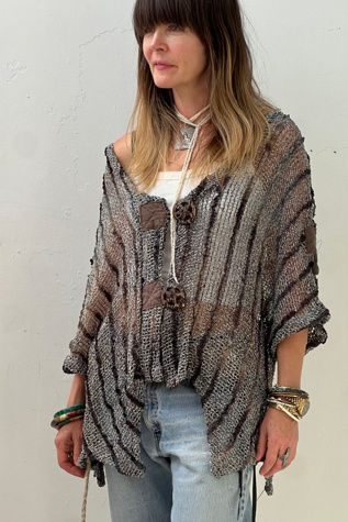 Vintage Open Knit Jacket Selected by Anna Corinna