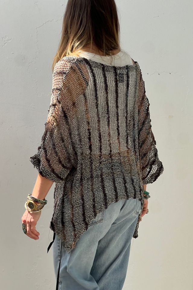 Vintage Open Knit Jacket Selected by Anna Corinna #1