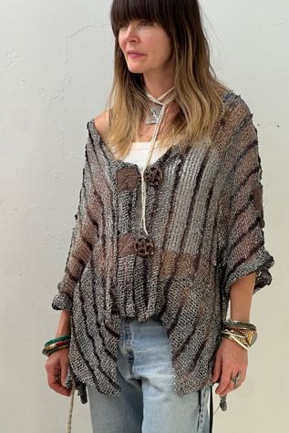 Vintage Open Knit Jacket Selected by Anna Corinna