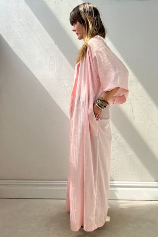 Vintage Christian Dior Silky Kimono Selected by Anna Corinna