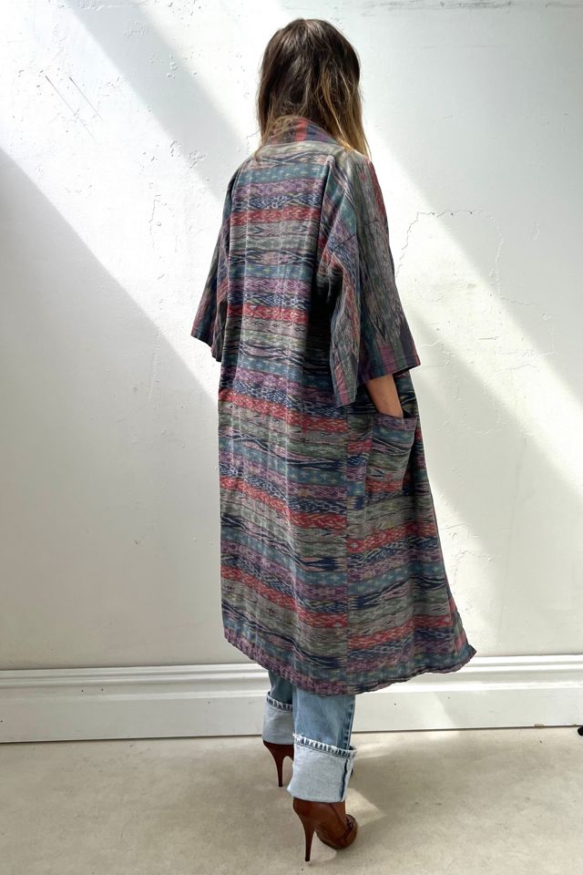 Vintage Ikat Duster Selected by Anna Corinna #1