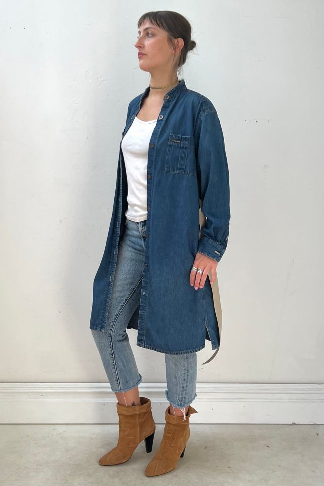 Vintage Calvin Klein Shirt Jacket or Dress Selected by Anna Corinna #1
