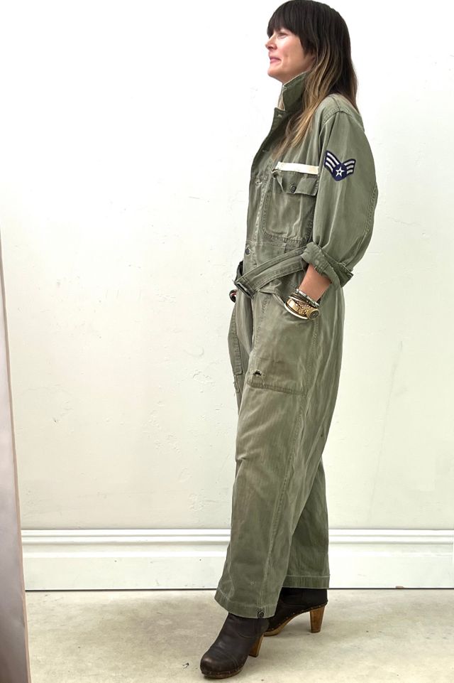 Vintage Army Jumpsuit Selected by Anna Corinna #1