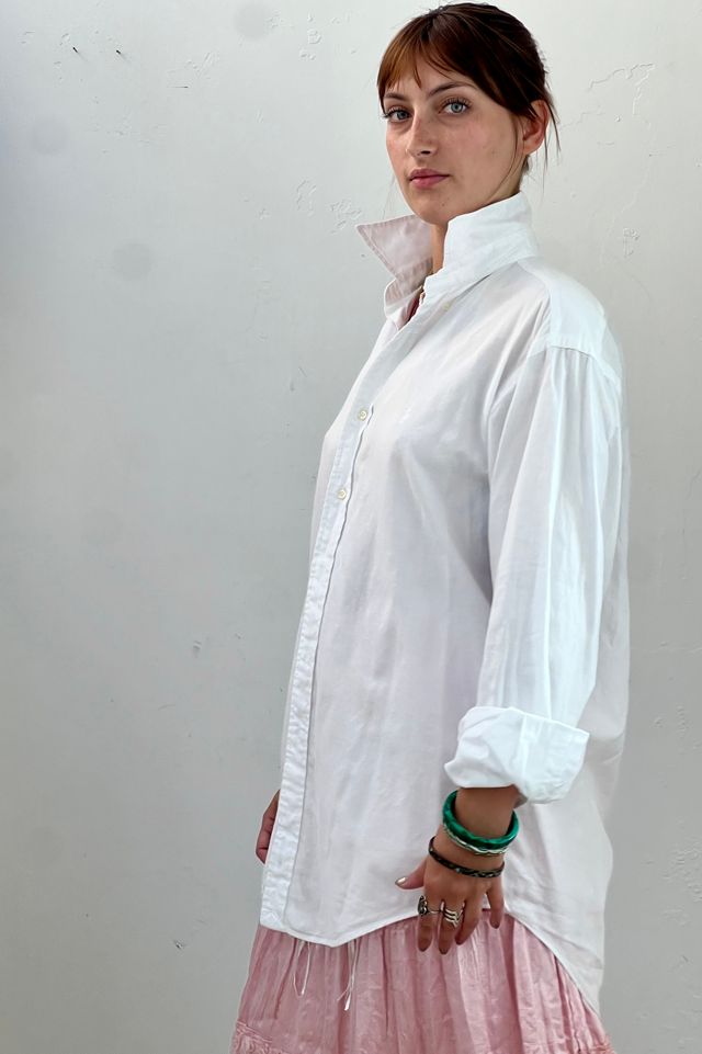 Vintage Ralph Lauren Cotton Button Down Selected by Anna Corinna #1