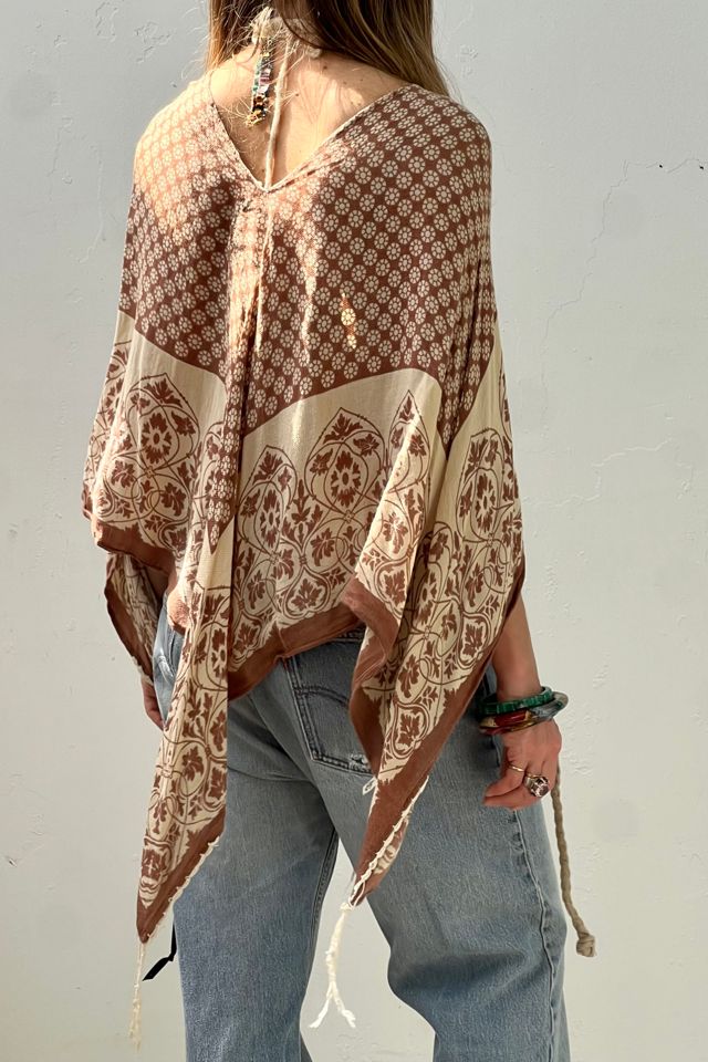 Anna Corinna Reworked Vintage Poncho Top #2