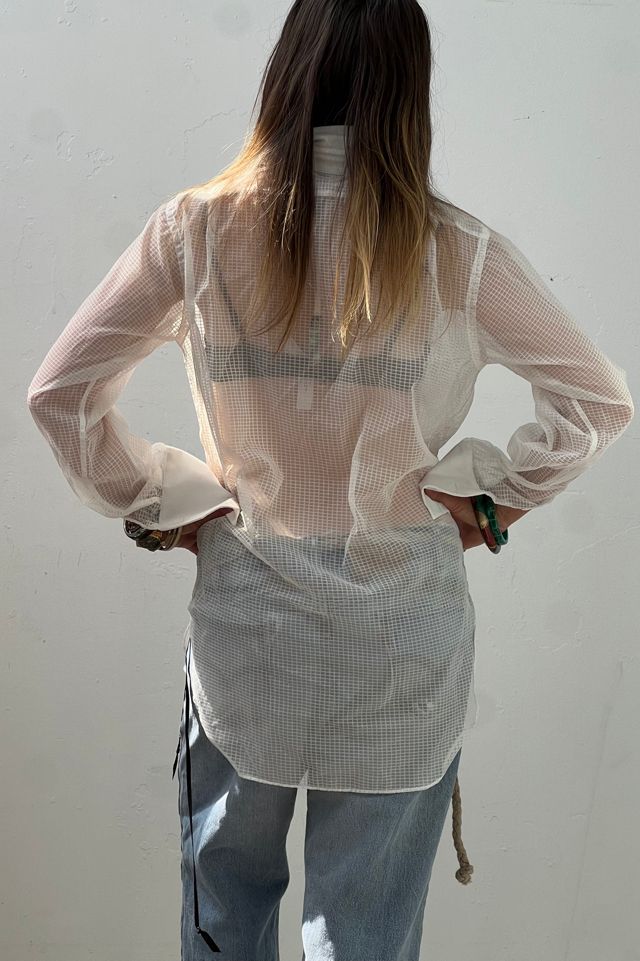 Vintage Sheer Tux Top Selected by Anna Corinna #2