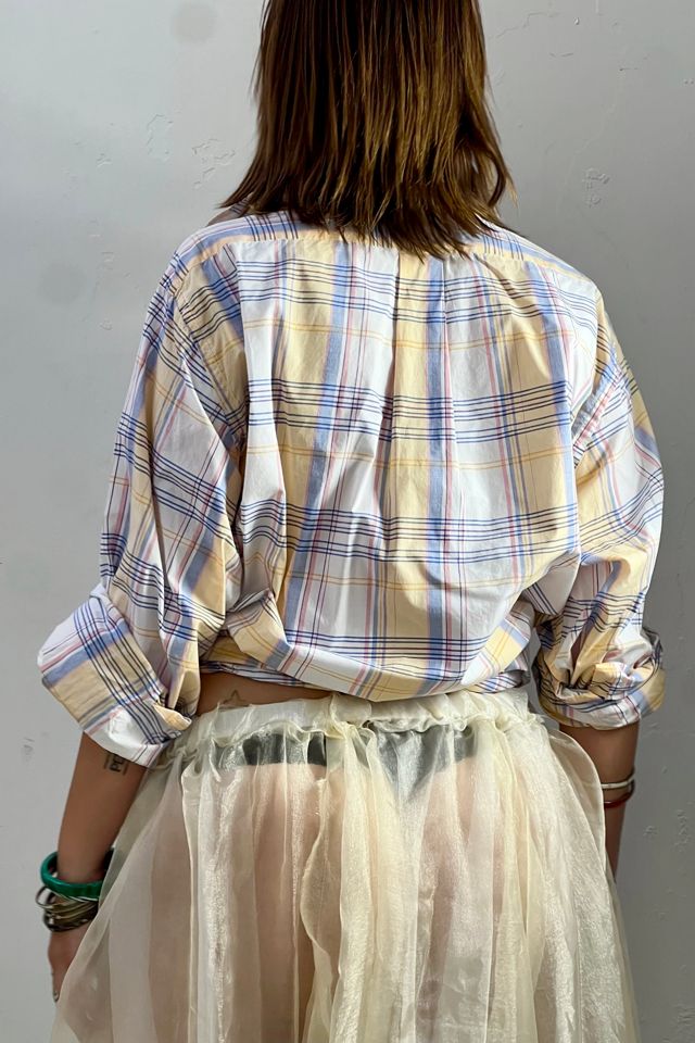 Vintage Brook Brothers Plaid Button Down Selected by Anna Corinna #1