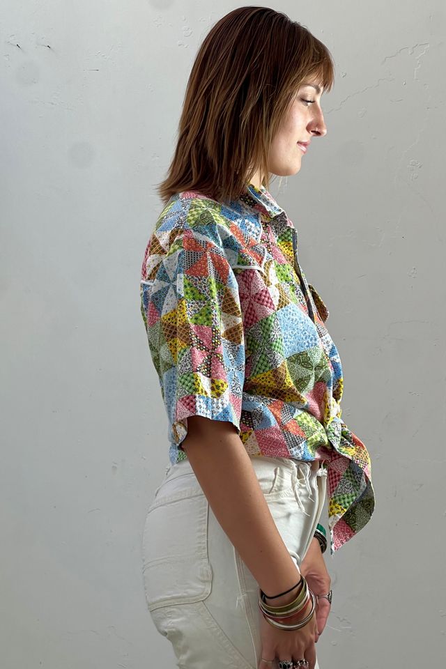 Vintage Calico Patchwork Snap Up Selected by Anna Corinna #2