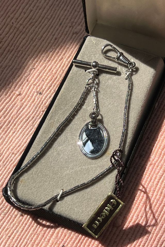 Vintage Silver Tone Watch Fob Selected by Anna Corinna #1