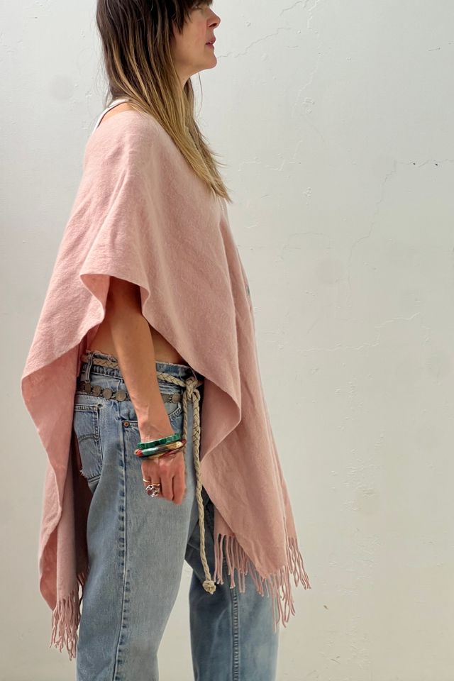 Anna Corinna Reworked Vintage Wool Embroidered Poncho #1